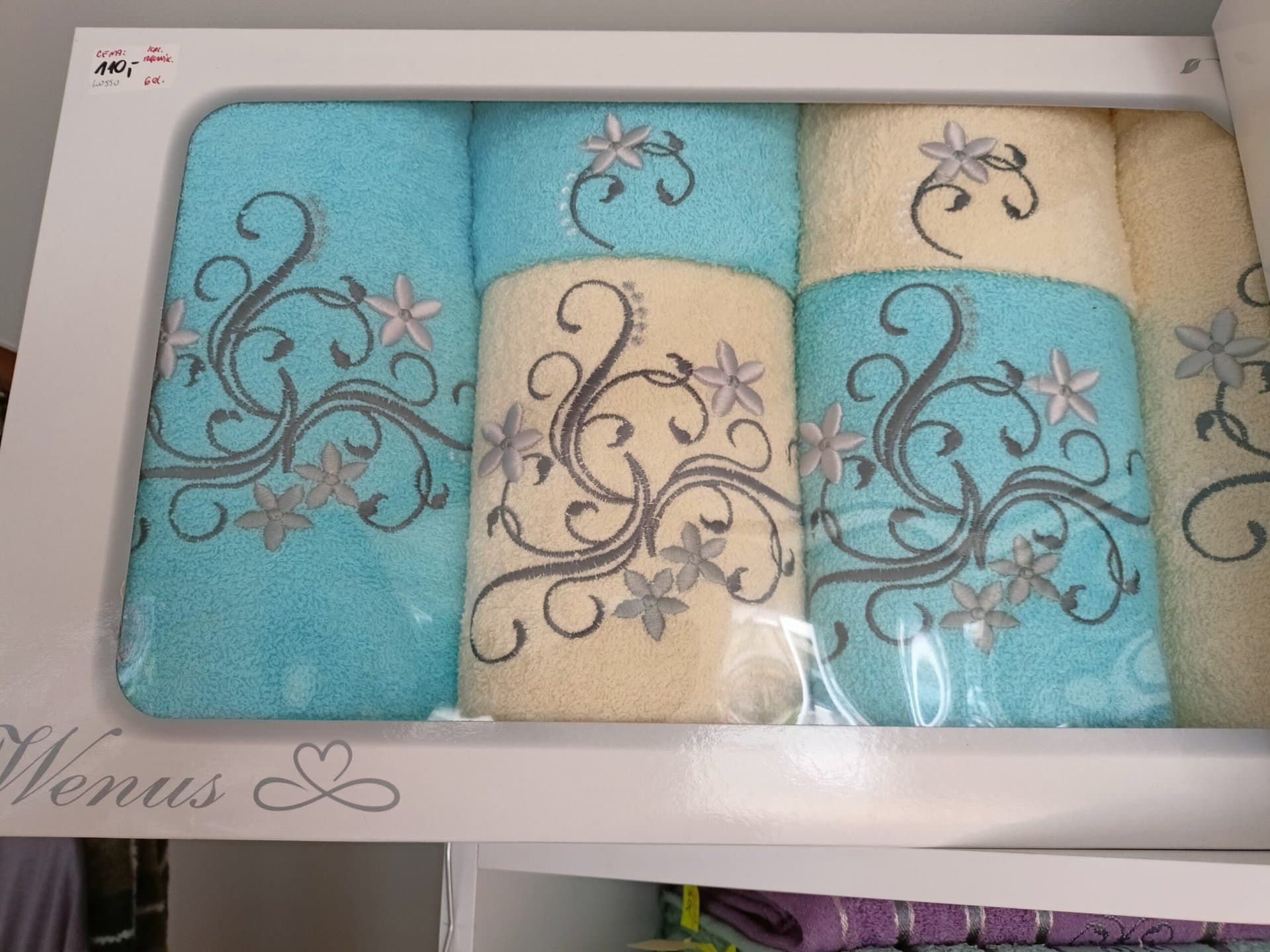 Komplet ręczników 6 el.